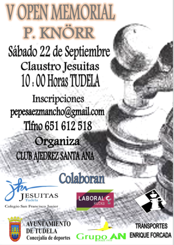 V OPEN DE AJEDREZ MEMORIAL P.KNORR